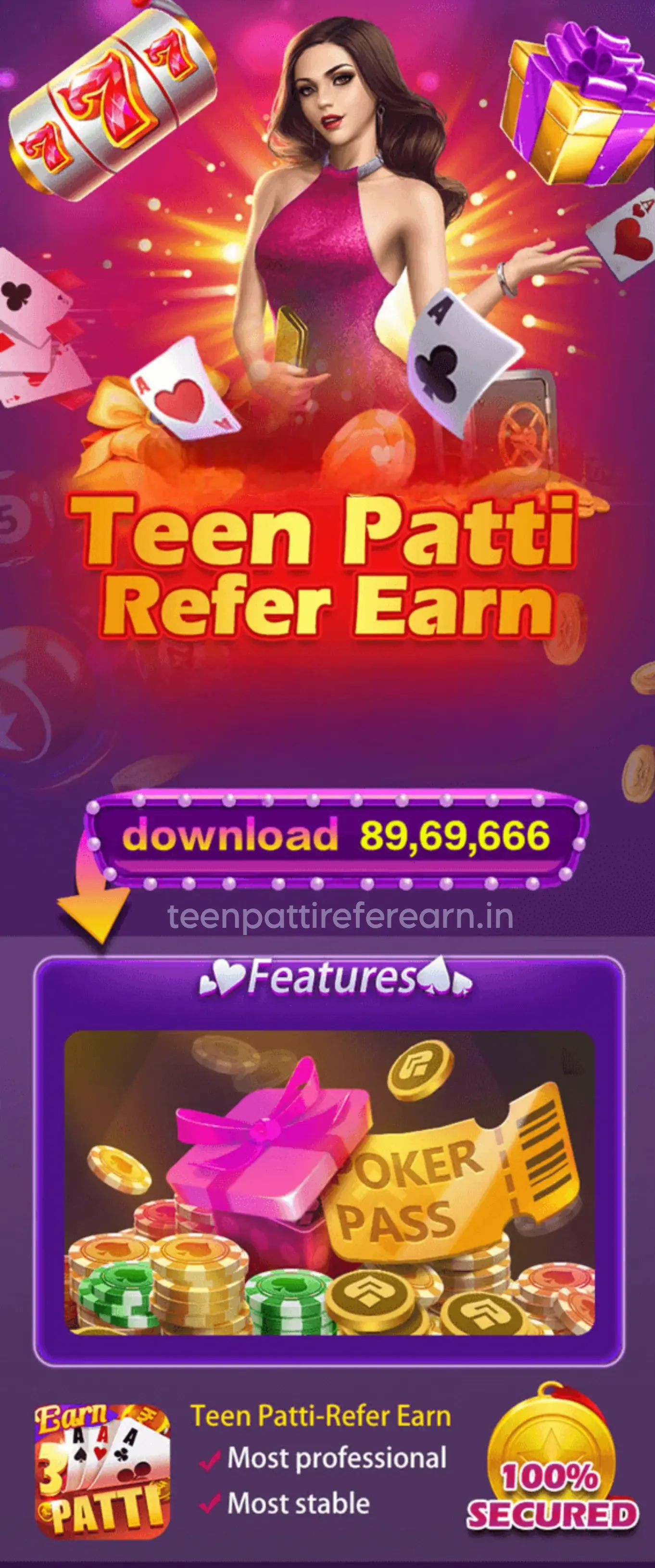 Teen Patti Refer Earn